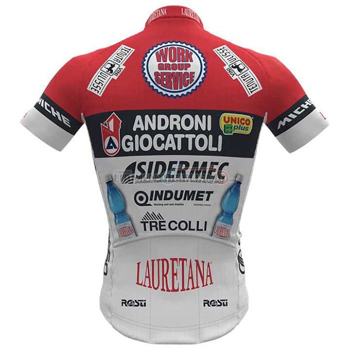 Abbigliamento Ciclismo Androni Giocattoli Manica Corta 2021 Rosso